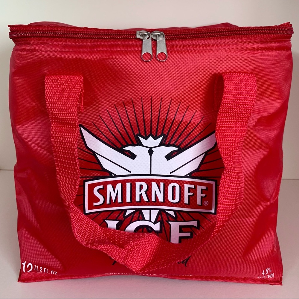 Hold Vintage Smirnoff cooler box bag